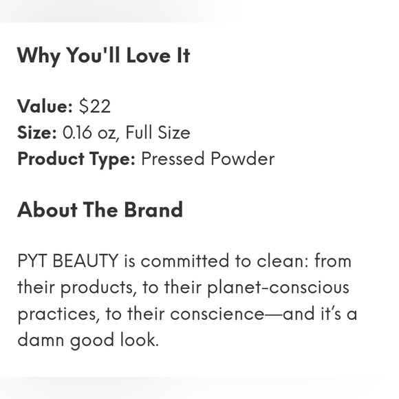 5/75$ PYT BEAUTYSet Me Up Setting Powder in Dark Warm - Picture 13 of 13
